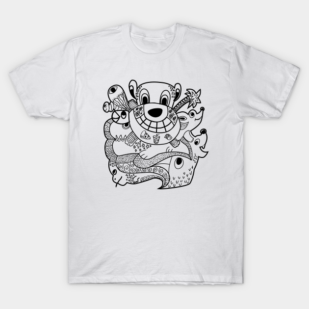 Coloring Book Design Coloring Book TShirt TeePublic